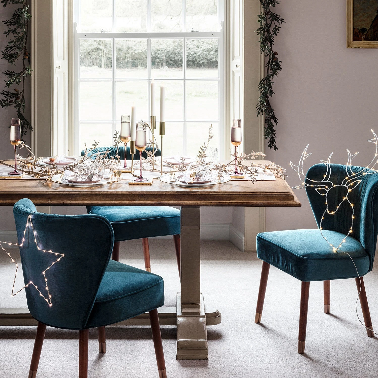 2 Chandelles à LED Ivoire 4 2 Chandelles à LED Ivoire – Image 4