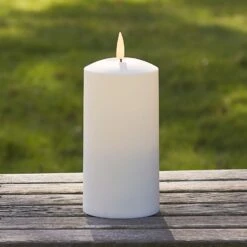 Bougie D'Extérieur à LED TruGlow® De 15cm 9 Bougie D'Extérieur à LED TruGlow® De 15cm -Noel Deco Magasin CA20003 grande bougie exterieure led truglow jardin p1