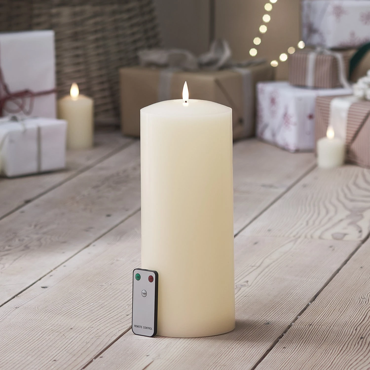 Bougie Cierge TruGlow® à LED De 30 Cm Avec Télécommande 4 Bougie Cierge TruGlow® à LED De 30 Cm Avec Télécommande – Image 4