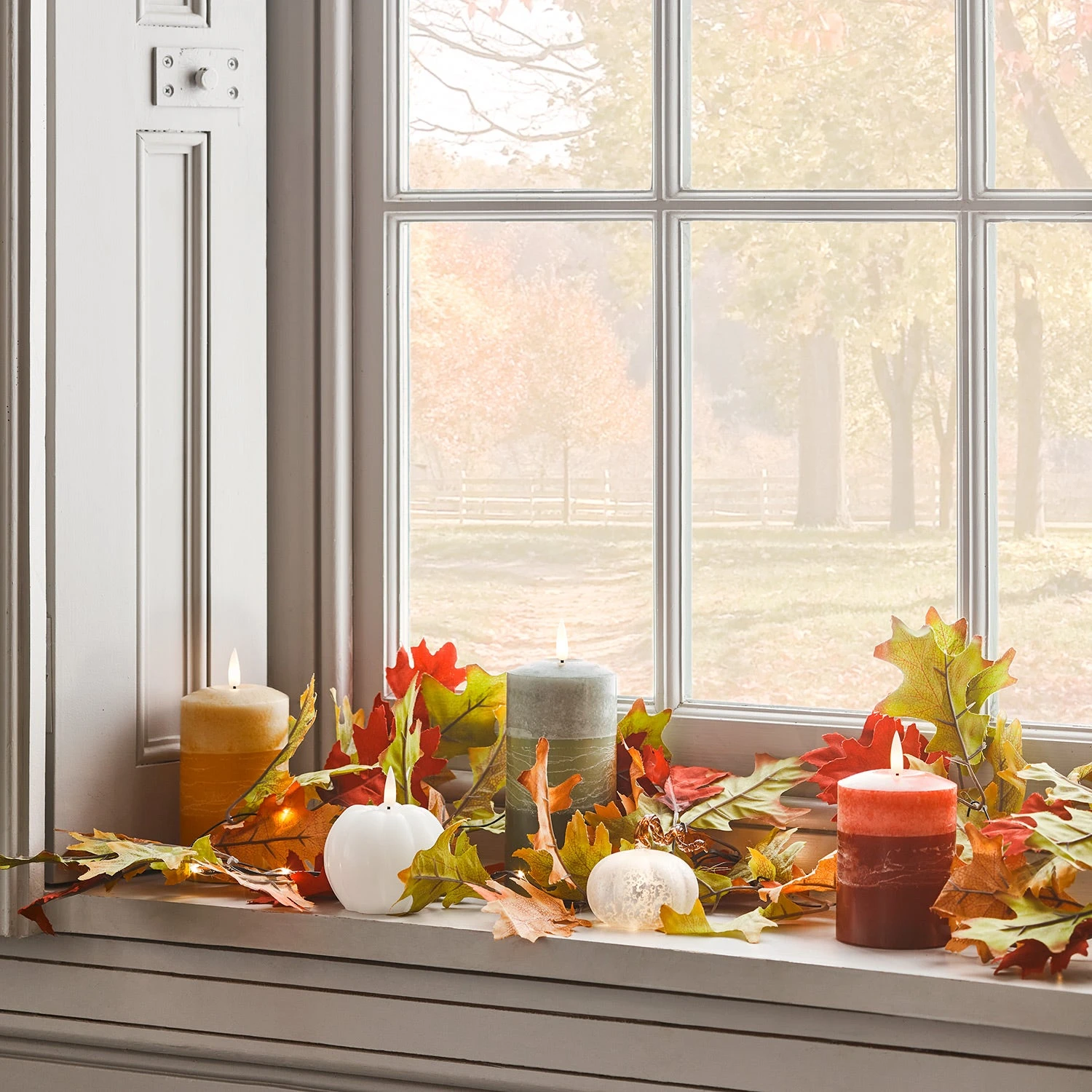 Guirlande Automnale Pré-illuminée De 1,5 M 2 Guirlande Automnale Pré-illuminée De 1,5 M – Image 2