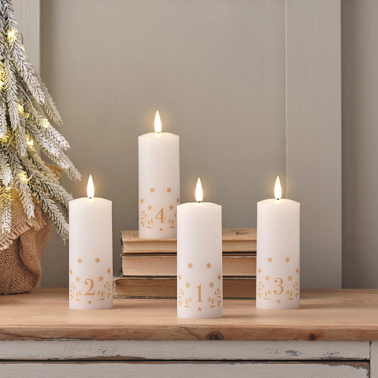 Noel Deco Magasin 21 Noel Deco Magasin -Noel Deco Magasin CA24045 lot de 4 bougies de lavent truglow a chiffres 1 949dd859 a39c 462e b95b e495fe774588