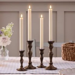 Lot De 4 Chandelles Rechargeables TruGlow® Avec Télécommande 9 Lot De 4 Chandelles Rechargeables TruGlow® Avec Télécommande -Noel Deco Magasin CA25005RCH lot de 4 chandelles rechargeables truglow avec telecommande 1