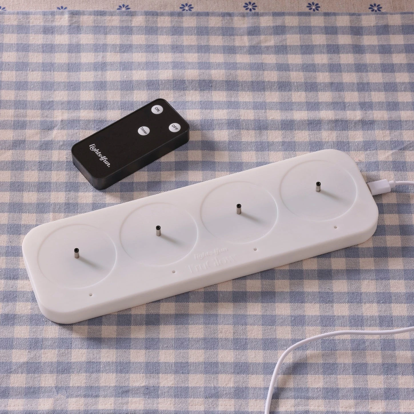 Lot De 4 Bougies Votives Rechargeables TruGlow® Avec Télécommande 7 Lot De 4 Bougies Votives Rechargeables TruGlow® Avec Télécommande – Image 7