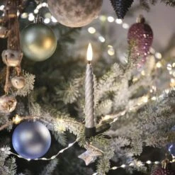 10 Clips Bougies De Noël TruGlow® Argentées Avec Télécommande 7 10 Clips Bougies De Noël TruGlow® Argentées Avec Télécommande -Noel Deco Magasin CA25013 set de 10 clips bougies de noel truglow r argent avec telecommande 1