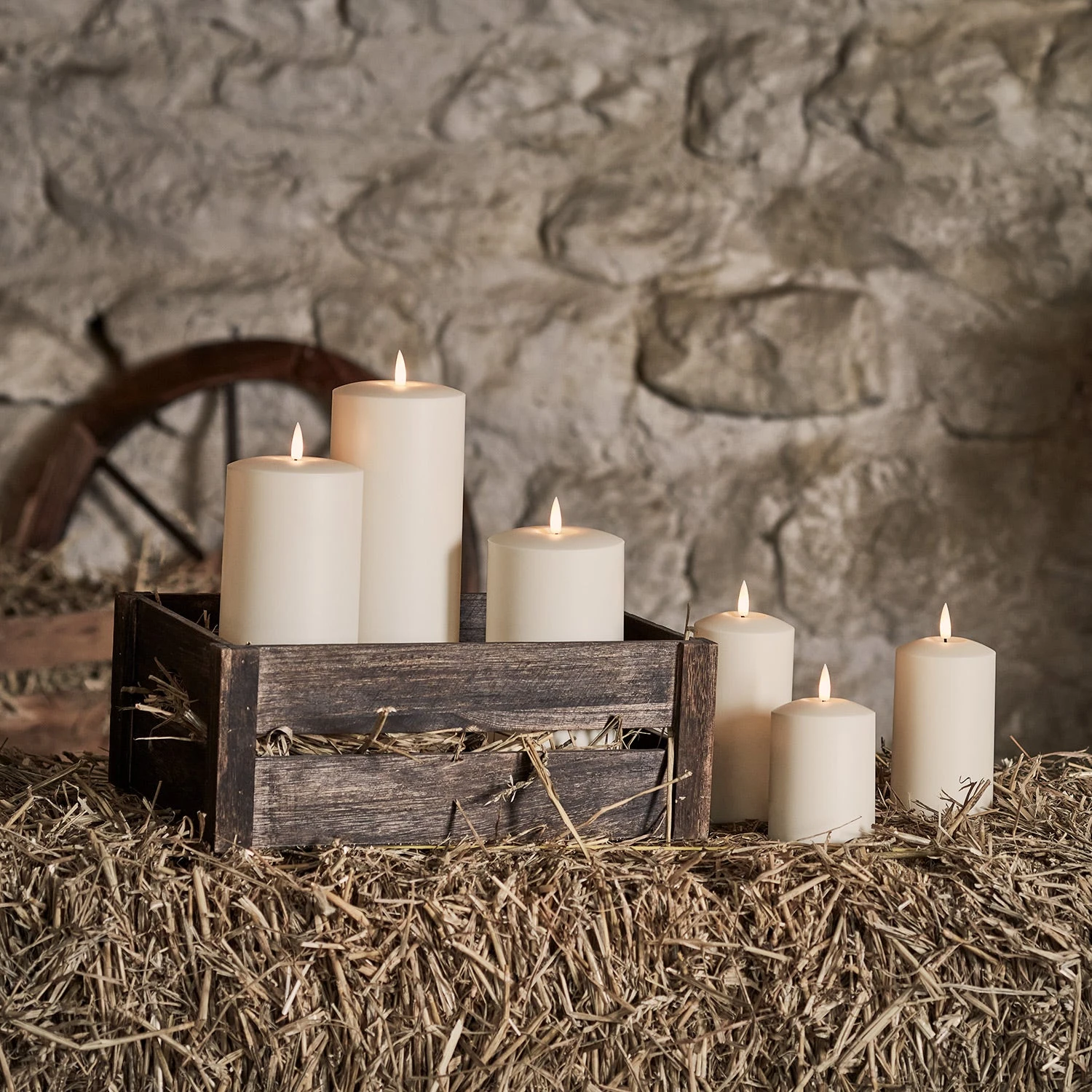 6 Bougies D'Extérieur à LED TruGlow® 2 6 Bougies D'Extérieur à LED TruGlow® – Image 2