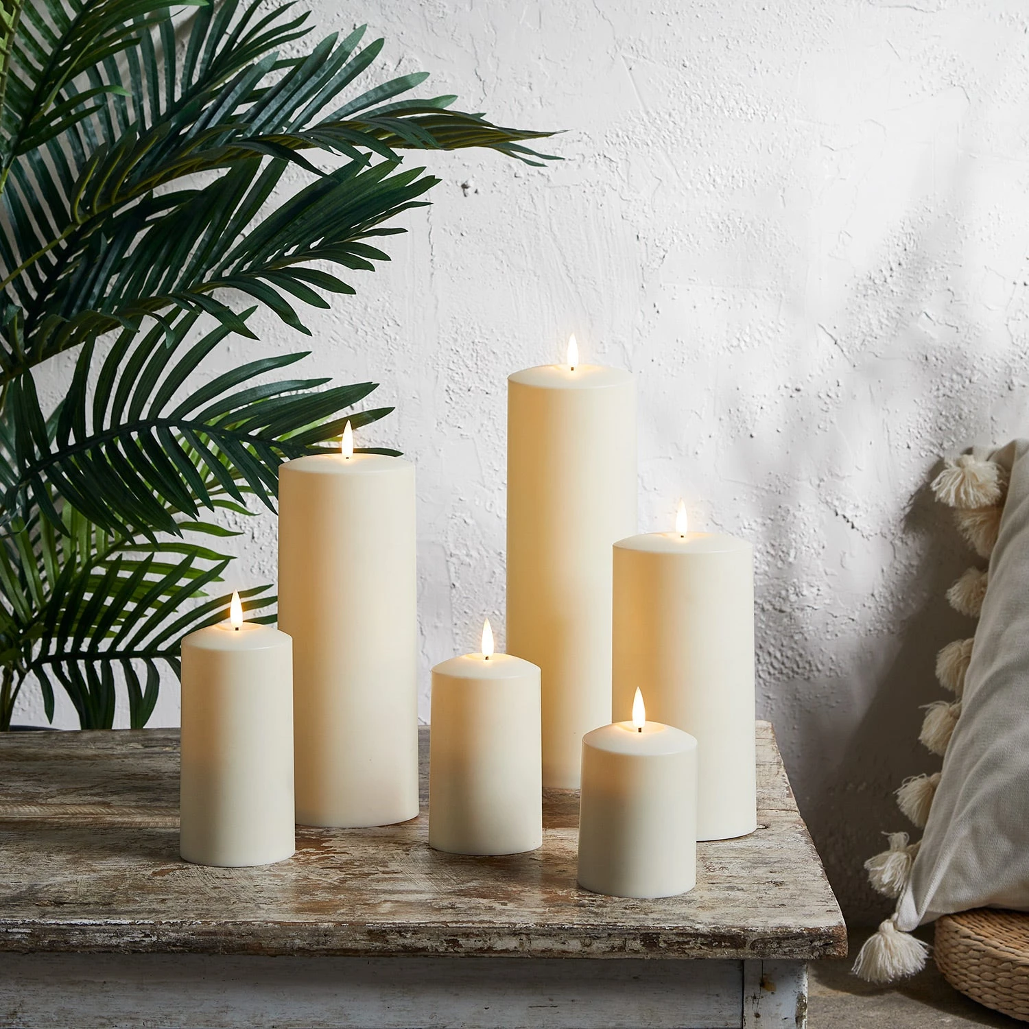 Lot De 6 Bougies D'Extérieur TruGlow® 4 Lot De 6 Bougies D'Extérieur TruGlow® – Image 4