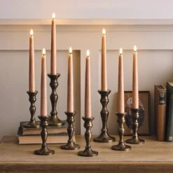 Lot De 8 Chandelles Cuivrées TruGlow® 6 Lot De 8 Chandelles Cuivrées TruGlow® -Noel Deco Magasin D2 CA24028 lot de 8 chandelles cuivrees truglow 1