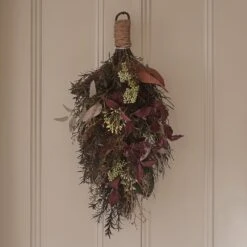 Bouquet Mural Pré-éclairé Automne-Hiver 9 Bouquet Mural Pré-éclairé Automne-Hiver -Noel Deco Magasin DE25005 bouquet mural pre eclaire automne hiver 4 1