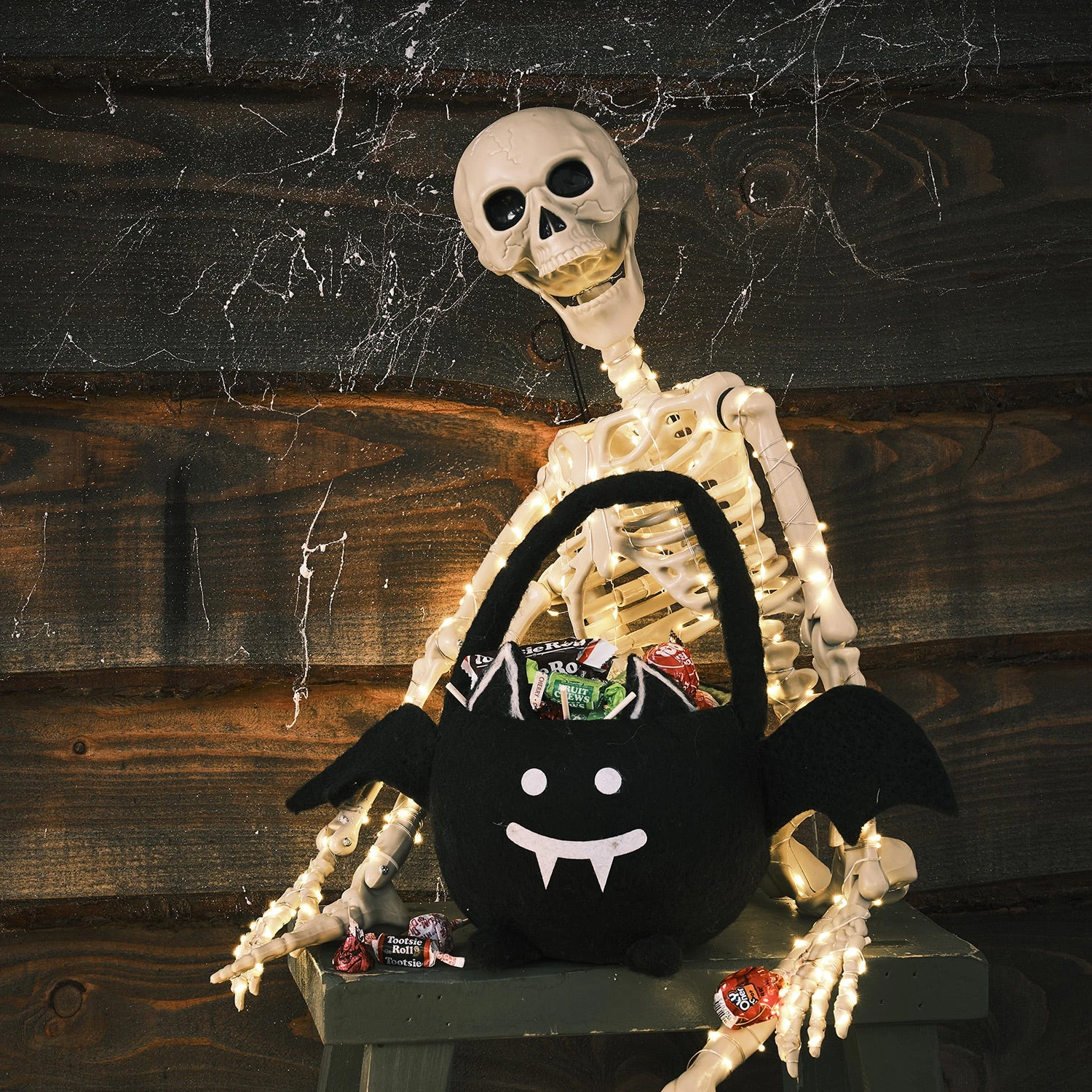 Panier Chauve-souris D'Halloween En Feutre 2 Panier Chauve-souris D'Halloween En Feutre – Image 2