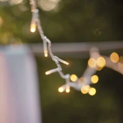 Guirlande Lumineuse Essential Connect 40m 400 LED Blanc Chaud Câble Transparent Raccordable -Noel Deco Magasin EL100YWC 2 guirlande lumineuse essential connect a led blanc chaud cable transparent raccordable