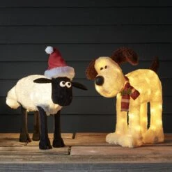Noel Deco Magasin 28 Noel Deco Magasin -Noel Deco Magasin EU AARDMAN figurine lumineuse shaun le mouton et gromit 3