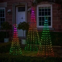 Lot De 3 Sapins De Noël Cônes Lumineux D’Extérieur Avec Fonction Changement De Couleur -Noel Deco Magasin EU L4F2402038 lot de 3 sapins de noel cones lumineux d exterieur avec fonction changement de couleur 10