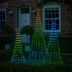 Lot De 3 Sapins De Noël Cônes Lumineux D’Extérieur Avec Fonction Changement De Couleur -Noel Deco Magasin EU L4F2402038 lot de 3 sapins de noel cones lumineux d exterieur avec fonction changement de couleur 9