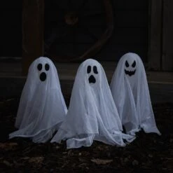 3 Balises De Jardin Fantôme 7 3 Balises De Jardin Fantôme -Noel Deco Magasin HA20003 3 balises de jardin fantome 2