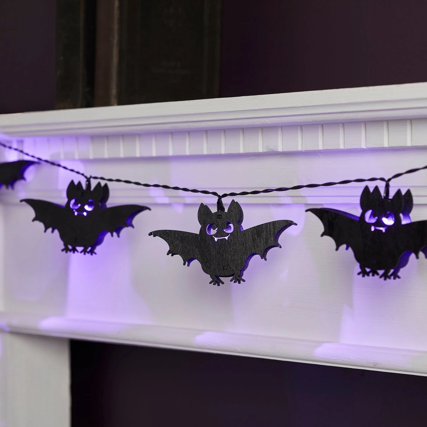 Guirlande Lumineuse Chauve-souris En Bois 1 Guirlande Lumineuse Chauve-souris En Bois