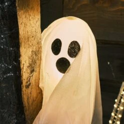 Balise Lumineuse Fantôme De 40 Cm -Noel Deco Magasin HA24014 balise lumineuse fantome de 40 cm