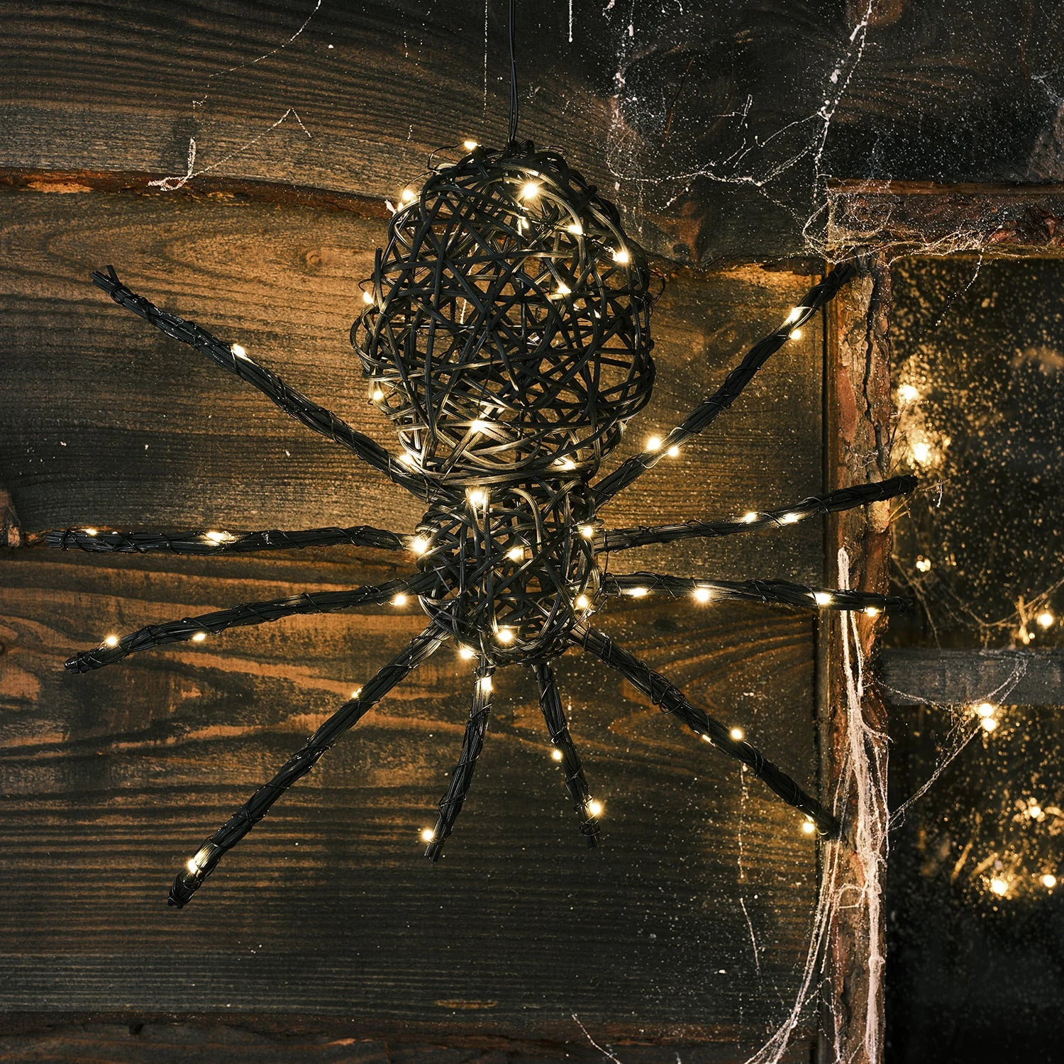 Araignée Lumineuse De 34 Cm, En Rotin 5 Araignée Lumineuse De 34 Cm, En Rotin – Image 5