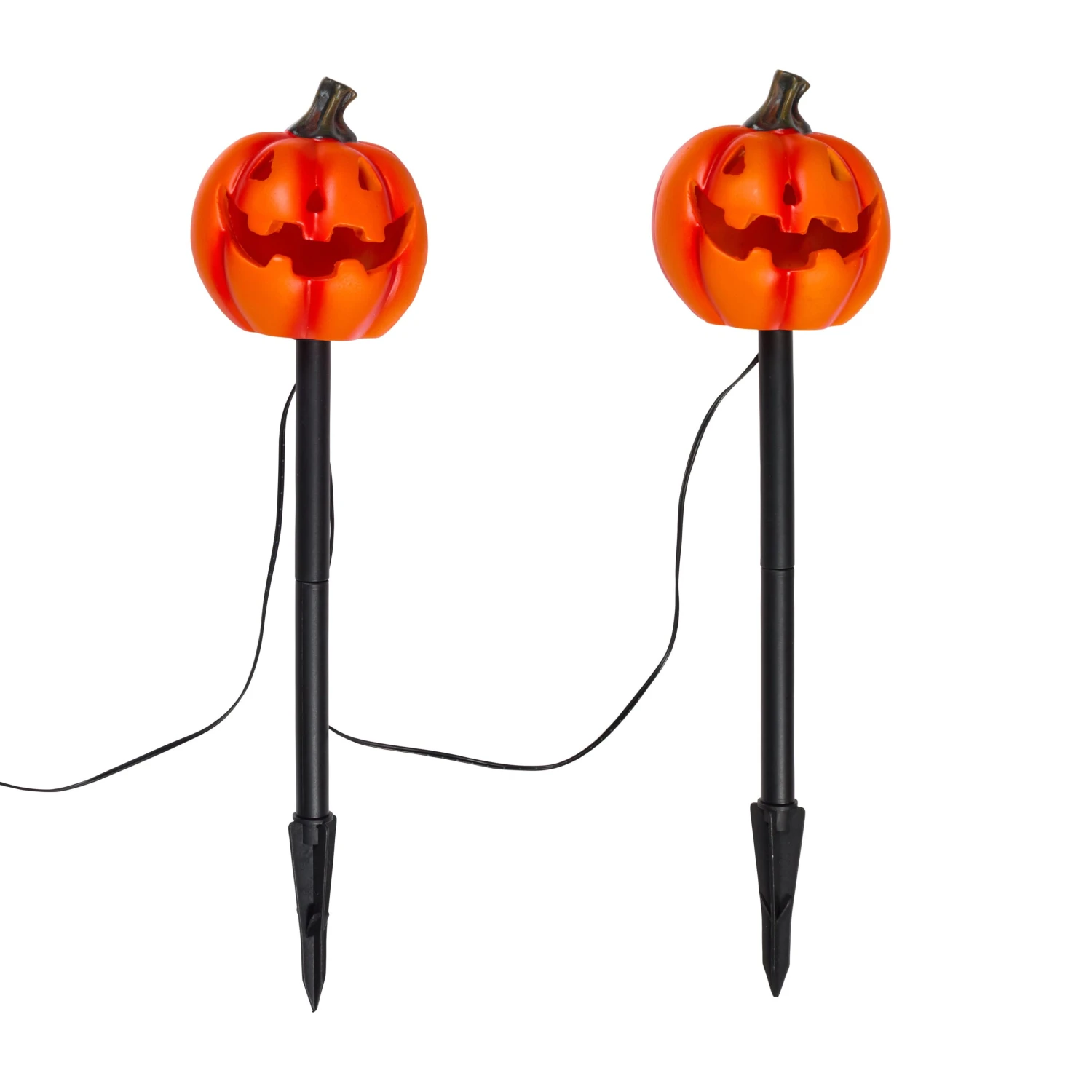 Lot De 4 Balises Lumineuses Citrouilles 5 Lot De 4 Balises Lumineuses Citrouilles – Image 5