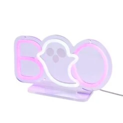 Néon BOO Pour Halloween 8 Néon BOO Pour Halloween -Noel Deco Magasin HA25007ON