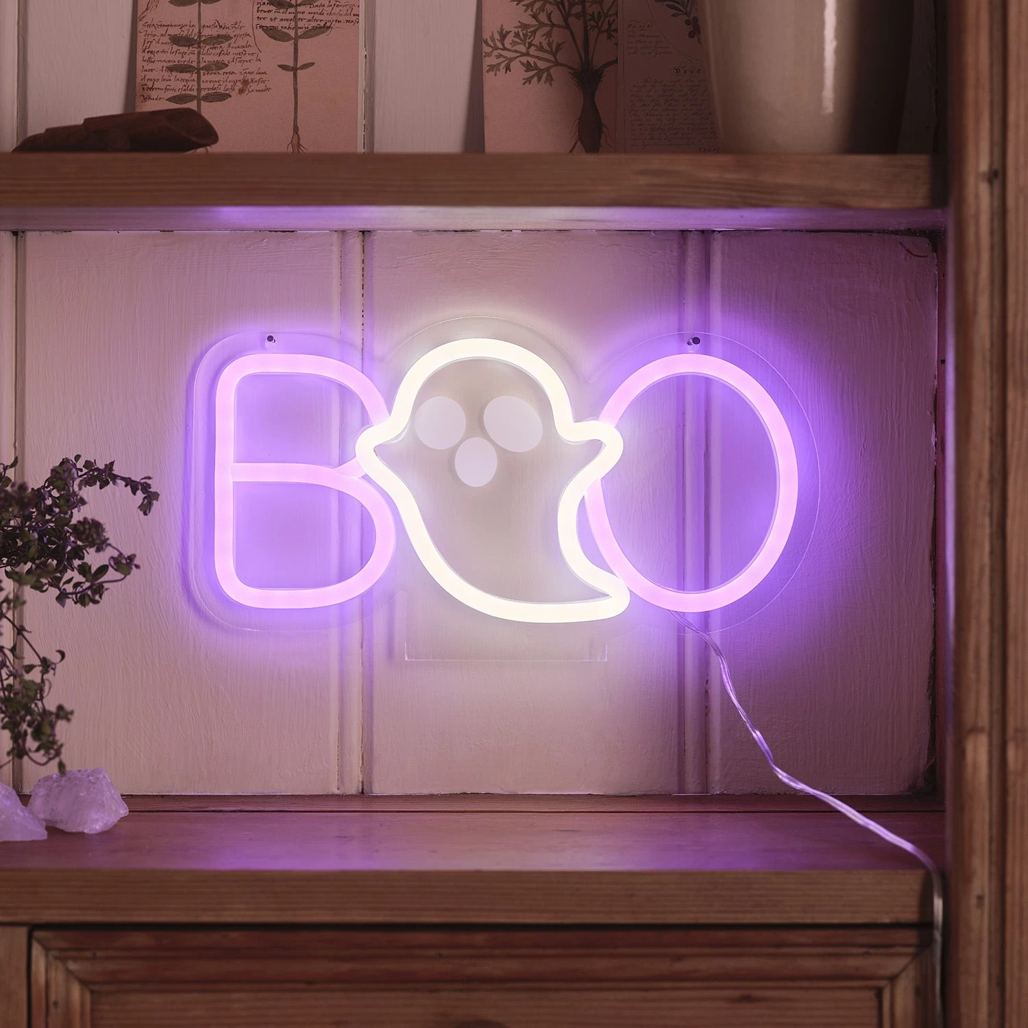 Néon BOO Pour Halloween 2 Néon BOO Pour Halloween – Image 2