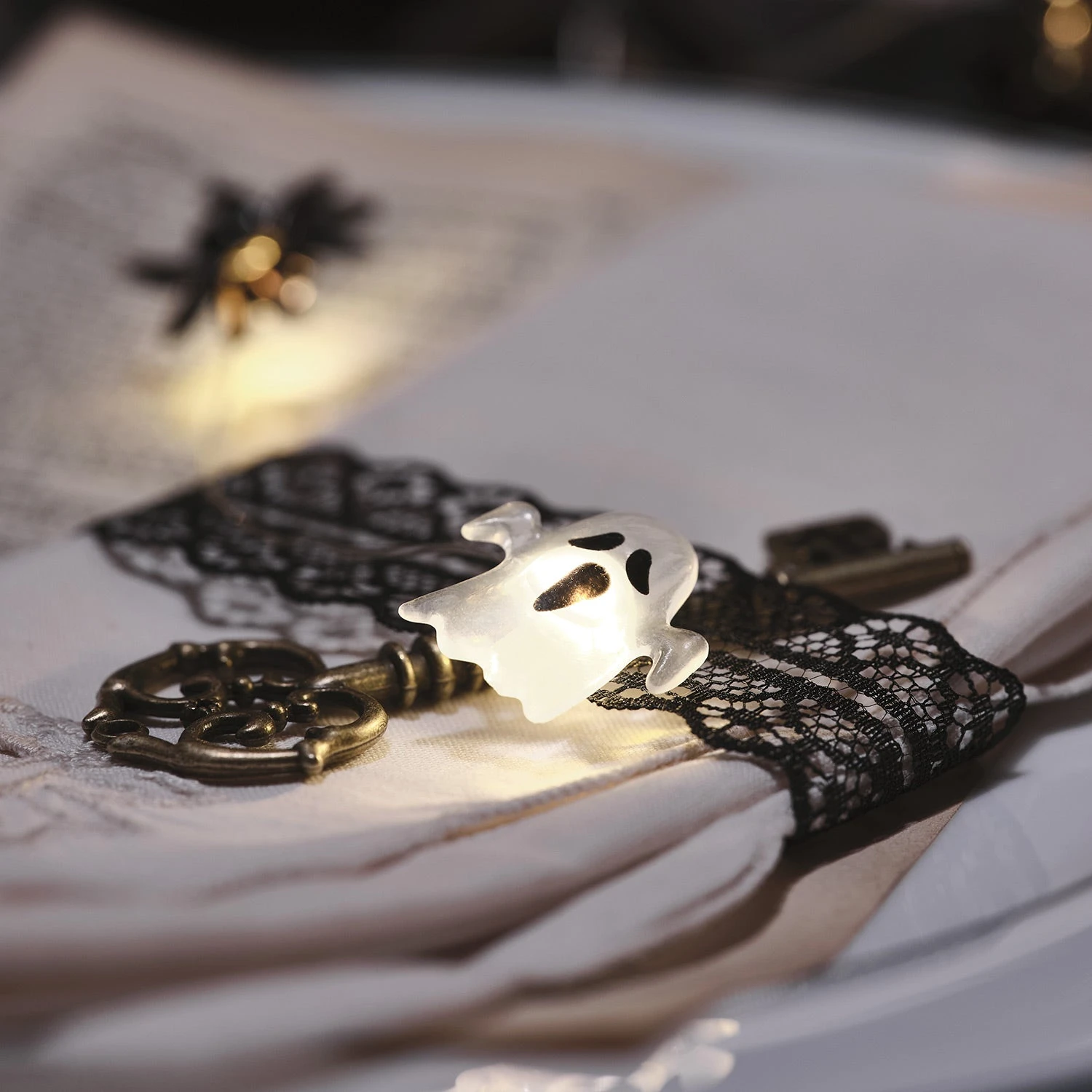 Guirlande Micro LED à Fantômes Et Araignées 3 Guirlande Micro LED à Fantômes Et Araignées – Image 3