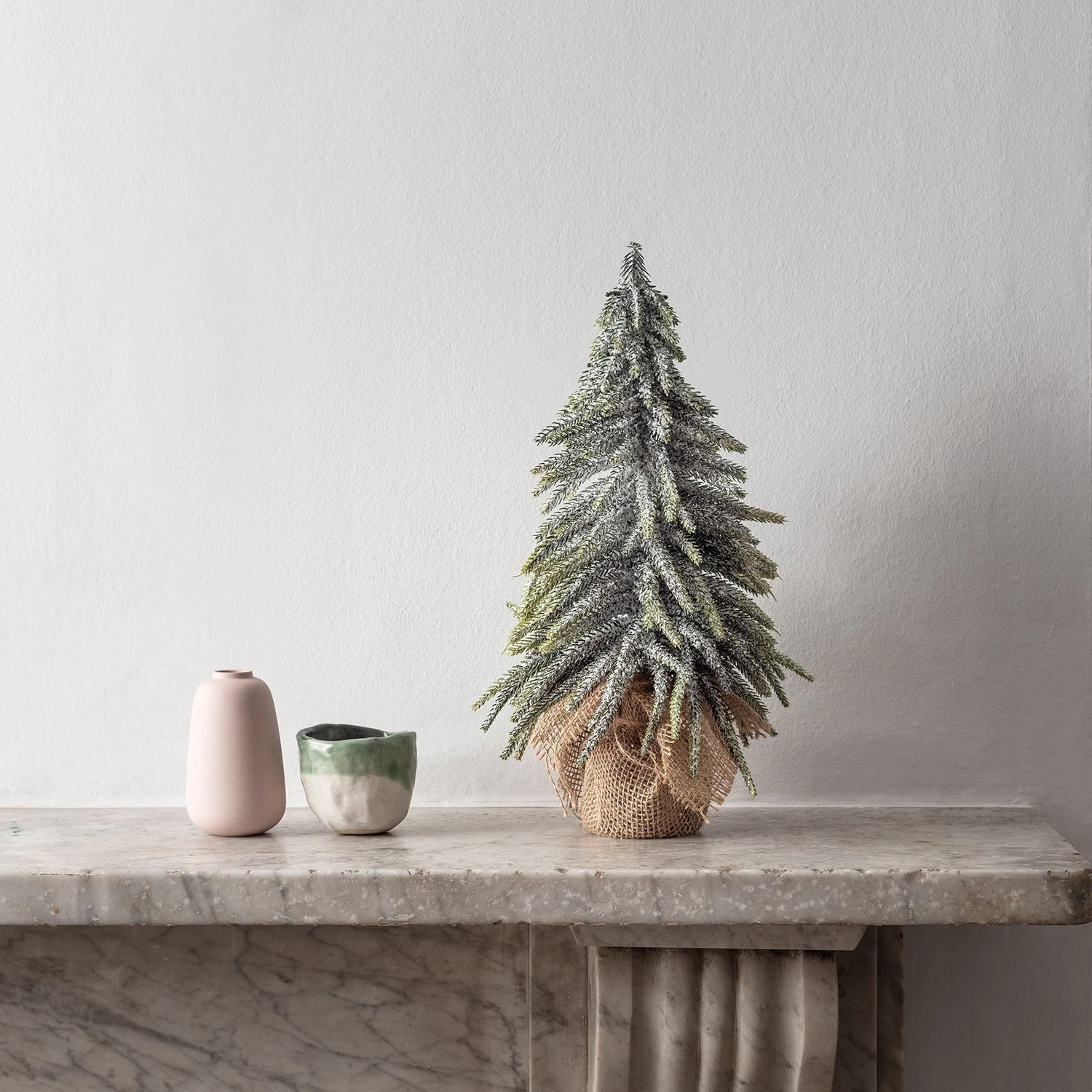 Sapin Artificiel Miniature Enneigé De 35cm 2 Sapin Artificiel Miniature Enneigé De 35cm – Image 2