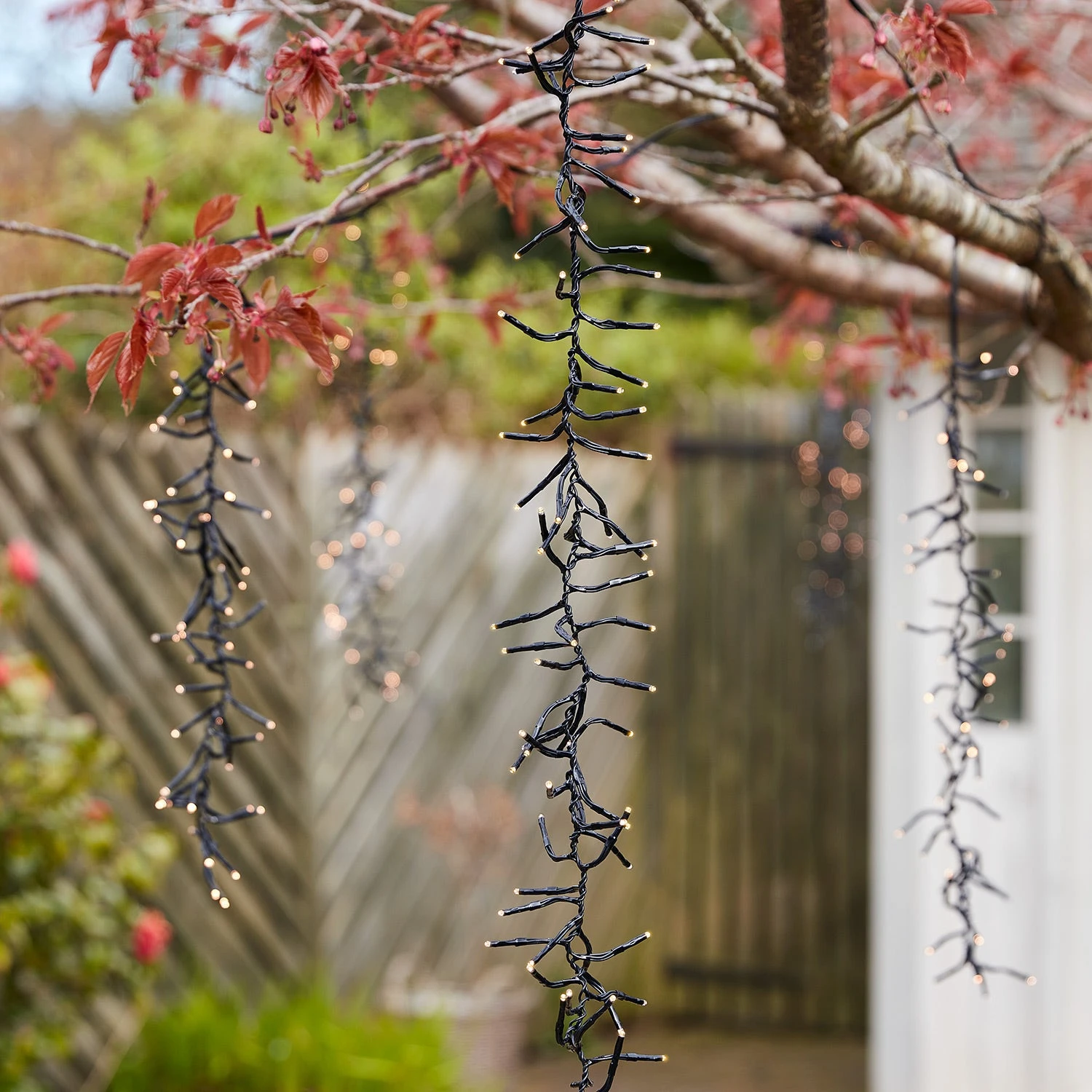 Guirlande Cascade Lumineuse Effet Tombée De Neige 2 Guirlande Cascade Lumineuse Effet Tombée De Neige – Image 2