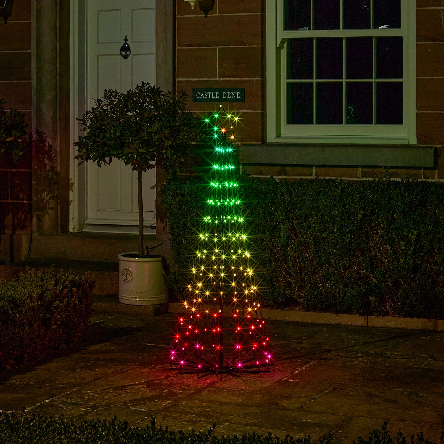 Sapin De Noël Cône Lumineux D’Extérieur De 1,5 M à Fonction Changement De Couleur 15 Sapin De Noël Cône Lumineux D’Extérieur De 1,5 M à Fonction Changement De Couleur – Image 15