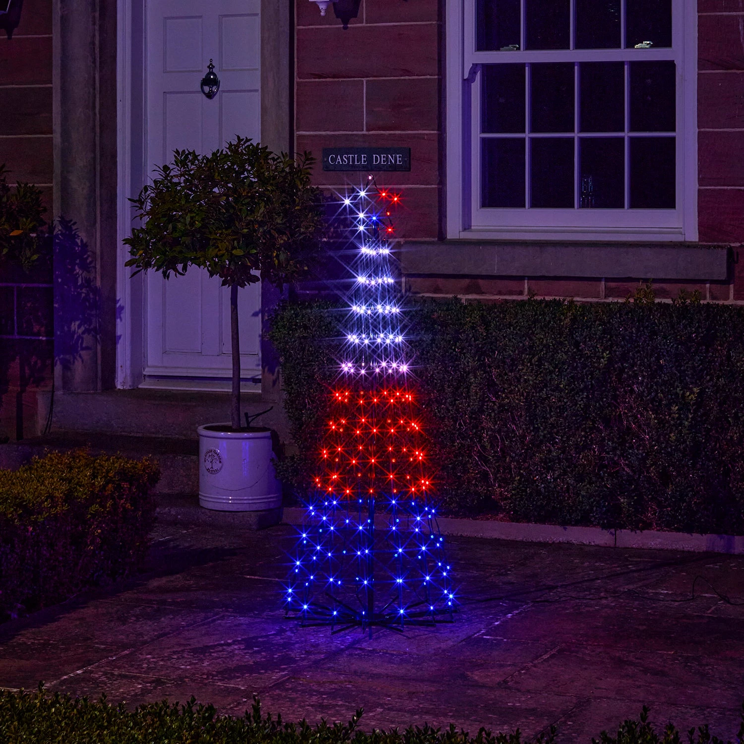 Sapin De Noël Cône Lumineux D’Extérieur De 1,5 M à Fonction Changement De Couleur 18 Sapin De Noël Cône Lumineux D’Extérieur De 1,5 M à Fonction Changement De Couleur – Image 18