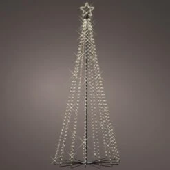 Sapin De Noël Cône Lumineux D’Extérieur De 2,4 M à 706 LED Blanc Chaud 5 Sapin De Noël Cône Lumineux D’Extérieur De 2,4 M à 706 LED Blanc Chaud -Noel Deco Magasin L4F24029 sapin de noel cone lumineux d exterieur de 2 4m a 706 led blanc chaud