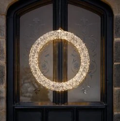 Noel Deco Magasin 32 Noel Deco Magasin -Noel Deco Magasin L4F24043 couronne lumineuse 3d argentee 58f3412a e407 410a adb4 ef071ee29e05