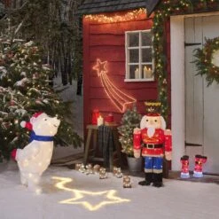 Lot De 5 Écureuils Lumineux En Acrylique 7 Lot De 5 Écureuils Lumineux En Acrylique -Noel Deco Magasin L4F25029 lot de 5 ecureuils en acrylique 4