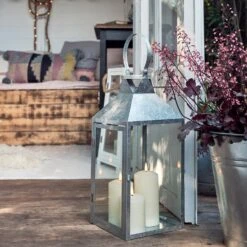 Grande Lanterne D'Extérieur Hayle En Métal, Avec Bougie TruGlow® 12 Grande Lanterne D'Extérieur Hayle En Métal, Avec Bougie TruGlow® -Noel Deco Magasin LA20026 grande lanterne dexterieur hayle en metal avec bougie truglow 2