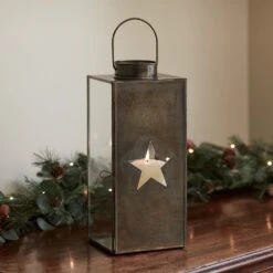 Duo De Lanternes Étoilées En Verre Et Métal Cuivré Avec Bougies TruGlow® 5 Duo De Lanternes Étoilées En Verre Et Métal Cuivré Avec Bougies TruGlow® -Noel Deco Magasin LA21015 Grande Lanterne Lumineuse Etoilee en Metal avec bougie 59b196fd 6c67 4dcc 9627 926766036543