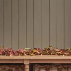 Lot De Couronne & Guirlande Automne-Hiver Pré-éclairées 21 Lot De Couronne & Guirlande Automne-Hiver Pré-éclairées -Noel Deco Magasin LL GA25007 guirlande automne hiver pre eclairee de 1 5 metre 1