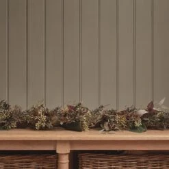 Guirlande Automne-Hiver Pré-éclairée De 2 M 12 Guirlande Automne-Hiver Pré-éclairée De 2 M -Noel Deco Magasin LL GA25008 guirlande automne hiver pre eclairee de 2 m 2