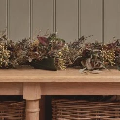 Guirlande Automne-Hiver Pré-éclairée De 2 M 13 Guirlande Automne-Hiver Pré-éclairée De 2 M -Noel Deco Magasin LL GA25008 guirlande automne hiver pre eclairee de 2 m 4