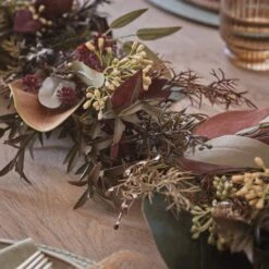 Guirlande Automne-Hiver Pré-éclairée De 2 M 14 Guirlande Automne-Hiver Pré-éclairée De 2 M -Noel Deco Magasin LL GA25008 guirlande automne hiver pre eclairee de 2 m 8