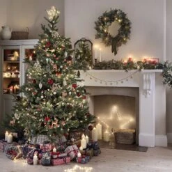 Couronne Automne Hiver Pré-éclairée De 60 Cm Avec Ruban 8 Couronne Automne Hiver Pré-éclairée De 60 Cm Avec Ruban -Noel Deco Magasin LL WR24005 couronne automne hiver pre eclairee de 60 cm avec ruban 1 da61a067 8ba2 4e0b 9c76 b73c97ad7755