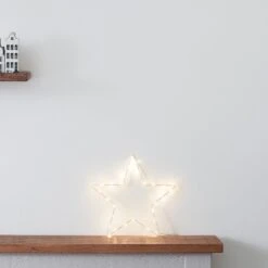 Petite Étoile Lumineuse Osby De 23cm à Piles 13 Petite Étoile Lumineuse Osby De 23cm à Piles -Noel Deco Magasin LL17028 Etoile Lumineuse Osby pour Fenetre Table 1