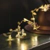 Guirlande Micro LED Feuilles Dorées De 1,8 M