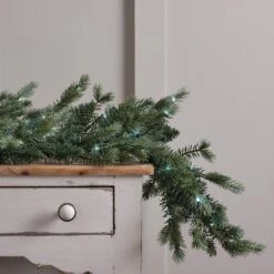 Guirlande De Noël Pré-éclairée De 1,5 M à LED Bicolores 17 Guirlande De Noël Pré-éclairée De 1,5 M à LED Bicolores -Noel Deco Magasin LL24043 guirlande de noel pre eclairee de 1 5 m a led bicolores 3