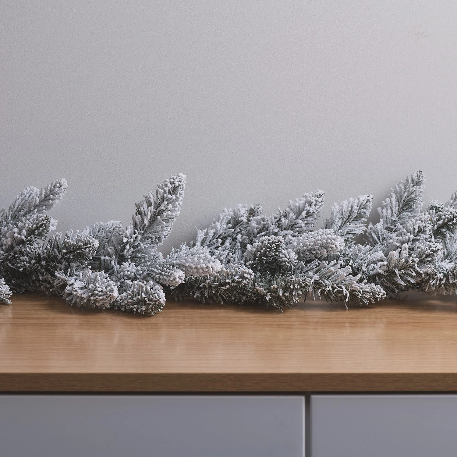 Guirlande De Noël Enneigée De 1,5 M, à LED Blanc Chaud 3 Guirlande De Noël Enneigée De 1,5 M, à LED Blanc Chaud – Image 3