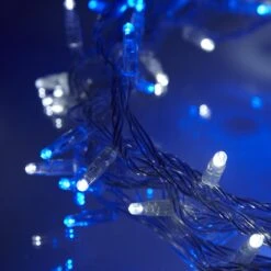 Guirlande Lumineuse Core Connect 50m 500 LED Bleue Et Blanche Câble Transparent Raccordable 6 Guirlande Lumineuse Core Connect 50m 500 LED Bleue Et Blanche Câble Transparent Raccordable -Noel Deco Magasin ML100BWC Blue LED Fairy Lights P3 15a4c61f 8624 400a adef 3d2894965ae0