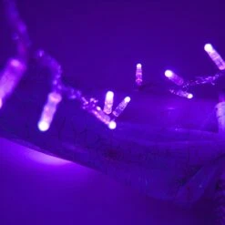 Guirlande Lumineuse Core Connect 10m 100 LED Violette Câble Transparent Raccordable 17 Guirlande Lumineuse Core Connect 10m 100 LED Violette Câble Transparent Raccordable -Noel Deco Magasin ML100UVC Ultra Violet LED Halloween Fairy Lights P7