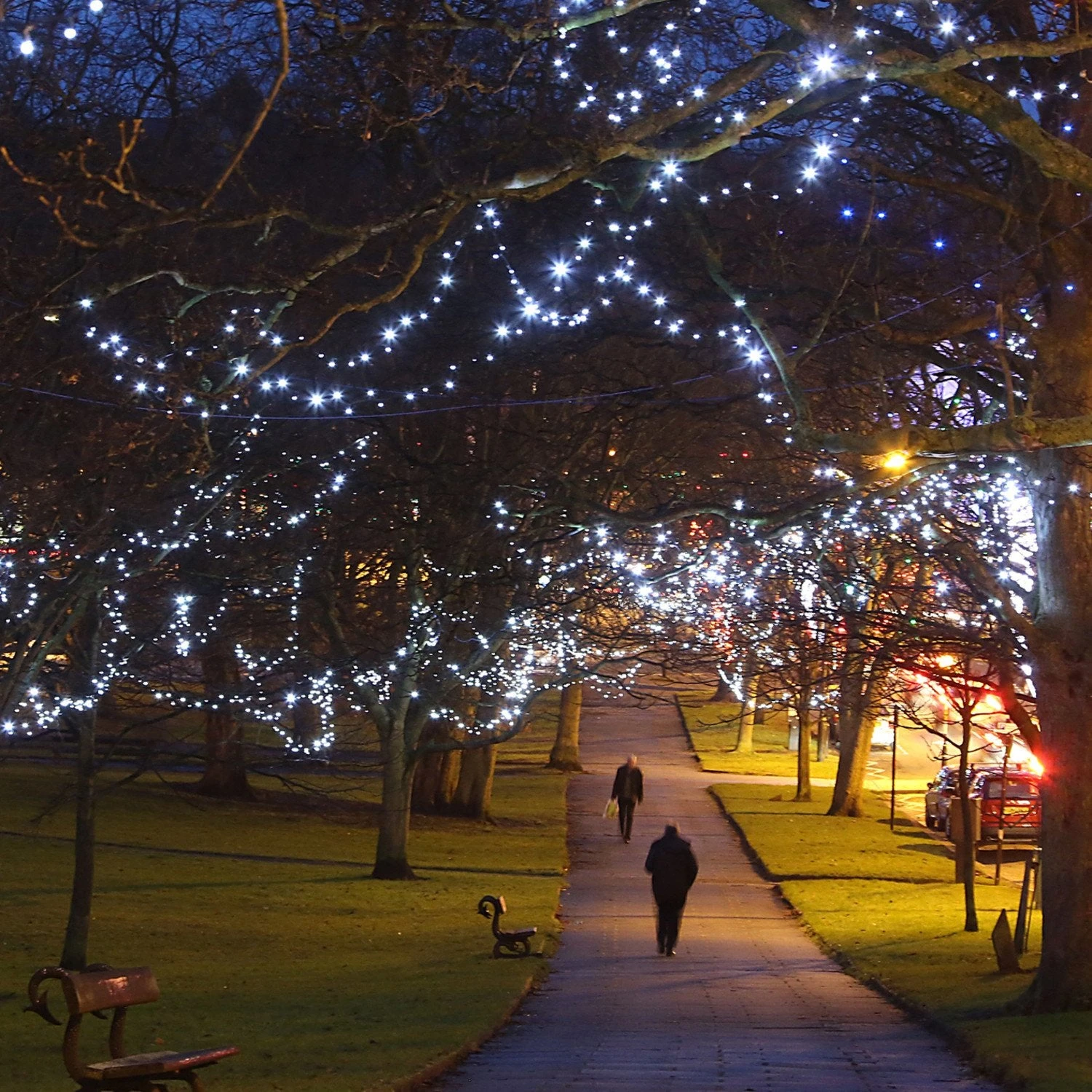 Guirlande Lumineuse Core Connect 50m 500 LED Blanche Câble Vert Raccordable 2 Guirlande Lumineuse Core Connect 50m 500 LED Blanche Câble Vert Raccordable – Image 2