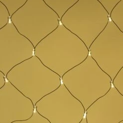 Filet Lumineux Core Connect 2m X 2m 140 LED Blanc Chaud Câble Vert Raccordable 13 Filet Lumineux Core Connect 2m X 2m 140 LED Blanc Chaud Câble Vert Raccordable -Noel Deco Magasin ML140YWG Warm White LED Net Light P6