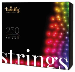 Guirlande Lumineuse Connectée Twinkly De 20m Avec 250 LED Multicolores 13 Guirlande Lumineuse Connectée Twinkly De 20m Avec 250 LED Multicolores -Noel Deco Magasin TW20003 Guirlandes lumineuses connectee Twinkly RGB packaging