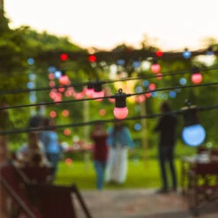 Guinguette Guinguette Multicolores Twinkly De 20m Avec 40 LED Contrôlables Par Smartphone 10 Guinguette Guinguette Multicolores Twinkly De 20m Avec 40 LED Contrôlables Par Smartphone -Noel Deco Magasin TW22004EU guinguette guinguette multicolores twinkly de 20m avec 40 led controlables par smartphone 2