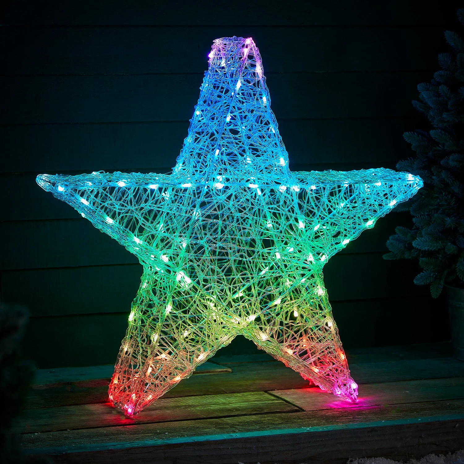 Grande Étoile Lumineuse Twinkly En Acrylique De 82 Cm 1 Grande Étoile Lumineuse Twinkly En Acrylique De 82 Cm